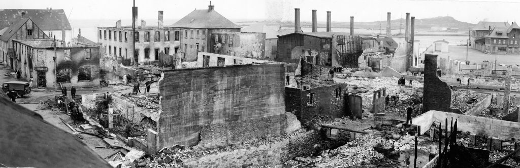 feu de 1939 quartier de Nuits Saint-Pierre